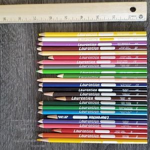 Laurentien 24 Pre-sharpened Colored Pencils Made in USA